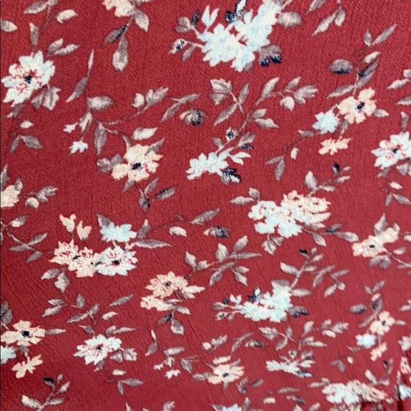 Pink Ruffle Wrap Dress - Picture 6 of 6